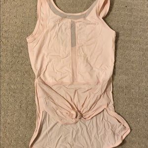 Lululemon light pink tank